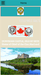 Mobile Screenshot of clanmacleod-canada.com